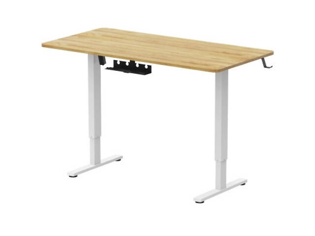 Комп'ютерний стіл OfficePro ODE1470LWW Light Wood/White (ODE1470LWW) - Фото 4