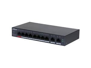 Комутатор 8 канальний PoE Dahua DH-CS4010-8ET-110