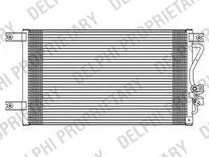 Конденсатор, кондиционер DELPHI TSP0225613 на MITSUBISHI G-WAGON (K90)