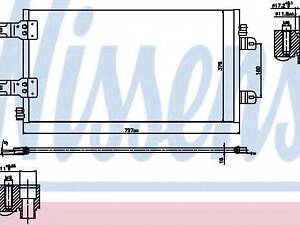 Конденсатор, кондиционер NISSENS 940186 на VAUXHALL MOVANO Mk I (A) Combi (JD)