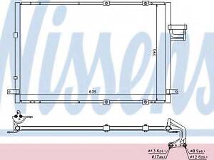 Конденсатор, кондиционер NISSENS 94637 на KIA CARENS Mk II (FJ)