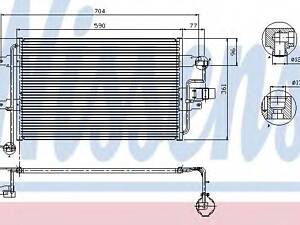 Конденсатор, кондиционер NISSENS 94838 на VW GOLF Mk IV (1J1)