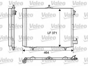 Конденсатор, кондиционер VALEO 814095 на CITROËN DS3