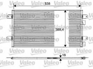 Конденсатор, кондиціонер VALEO 817701 RENAULT TONDAR 90 I універсал (KS_)