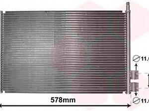 Конденсатор, кондиционер VAN WEZEL 18005328 на FORD IKON V (JH_, JD_)