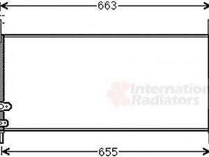 Конденсатор, кондиционер VAN WEZEL 53005576 на LEXUS CT (ZWA1_)