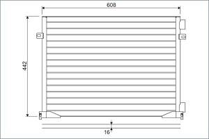 Конденсатор, система кондиционирования воздуха VALEO 817577