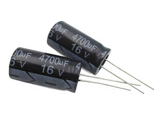 Конденсатор электролитический алюминиевый 10шт, 4700мкФ 16В 105С