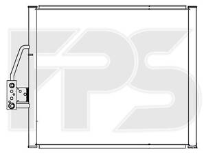 Конденсатор кондиционера BMW 5 Series ( E39 ) (95 -)