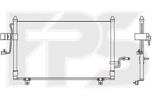 Конденсатор кондиционера Chevrolet Tacuma (00-) 94455