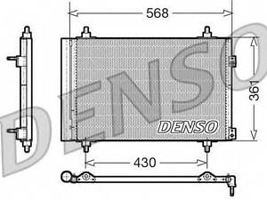 Конденсатор кондицiонера CITROENPEUGEOT C4307 1,4-2,0 00&gt &gt DENSO DCN07008 на CITROËN C4 II (B7)