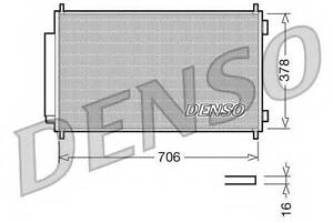 Конденсатор кондиционера Denso HONDA Cr-V 2,0-2,4 06 DENSO DCN40002 на HONDA CR-V Mk III (RE)