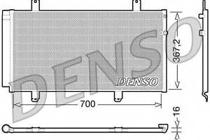 Конденсатор кондицiонера Denso TOYOTA Camry 2,4-3,5 06-14 DENSO DCN51004 на TOYOTA CAMRY седан (MCV3_, ACV3_, _XV3_)