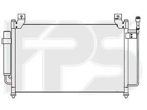 Конденсатор кондиционера Mazda CX-7 (07-)