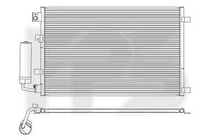Конденсатор кондиционера Nissan Qashqai (07-)