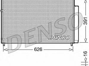 Конденсатор кондицiонера TOYOTA AurisAvensisCorollaVerso 1,3-2,2 07&gt &gt DENSO DCN50041 на TOYOTA AVENSIS седан (ZRT2