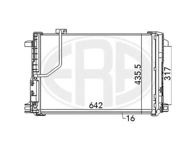 Конденсатор на C-Class, CLS-Class, E-Class, GLK-Class, SLK-Class