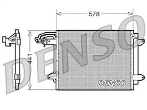 Конденсатор на Caddy, Golf, Touran