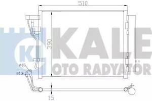 Конденсатор на Ceed, Elantra, I30, ProCeed