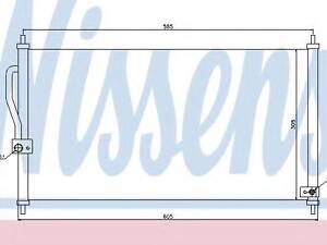 Конденсер ACURA INTEGRA(97-)1.8 i 16V(+)[OE 80110-S10-003] NISSENS 94458 HONDA CR-V I (RD)