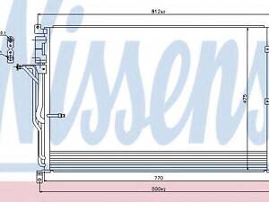 Конденсер AI A 8S 8(03-)2.8 FSI(+)[OE 4E0.260.403 K] NISSENS 94724 на AUDI A8 седан (4E_)