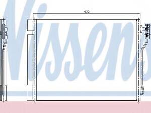 Конденсер BMW 5 F10-F11-F18(10-)520 i(+)[OE 64539284946] NISSENS 940370 на BMW 5 (F10, F18)