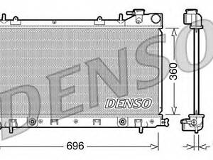 Конденсер DENSO DRM36002 на SUBARU FORESTER (SG)