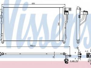 Конденсер DODGE ATTITUDE(06-)1.4 i 16V(+)[OE 976061E000] NISSENS 940360 на HYUNDAI AVEGA III (MC)