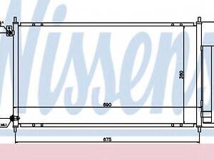 Конденсер HD ACCORD(03-)2.0 i 16V(+)[OE 80110-SEA-003] NISSENS 94732 на HONDA ACCORD EURO VIII (CL)