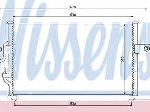 Конденсер HY ACCENT(94-)1.3 i(+)[OE 97606-22000] NISSENS 94395 на HYUNDAI EXCEL I (X-3)