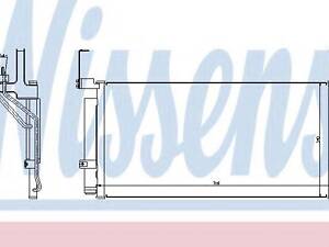 Конденсер HY SANTA FE(00-)2.0 CRDi(+)[OE 97606-26000] NISSENS 94451 на HYUNDAI SANTA FÉ I (SM)