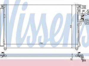 Конденсер HY SANTA FE(06-)2.0 i 16V(+)[OE 97606-2B100] NISSENS 940278 на HYUNDAI SANTA FÉ II (CM)