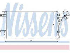 Конденсер HY SONATA(05-)2.0 CRDi[OE 97606-3K780] NISSENS 940099 на HYUNDAI NF V (NF)