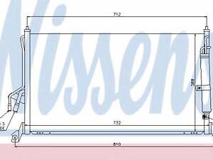 Конденсер INFIN FX 35(+)[OE 92100-CG010] NISSENS 94930 на INFINITI FX