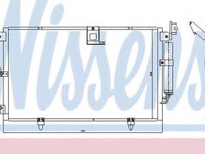 Конденсер LS RX 300(+)[OE 88450-48010] NISSENS 94789 на LEXUS RX (MCU15)