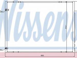 Конденсер LS RX 350[OE 88460-48080] NISSENS 940298 на LEXUS RX (MHU3_, GSU3_, MCU3_)