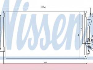 Конденсер MT L 200(96-)2.4 i 16V(+)[OE MR 360415] NISSENS 94790 на MITSUBISHI COLT/RODEO (K7_T, K6_T)