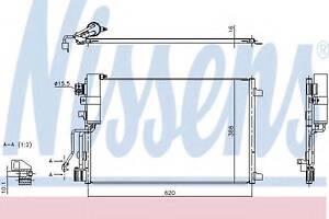 Конденсер NS QASHQAI(07-)1.5 dCi(+)[OE 92100JD50A] NISSENS 940417 на NISSAN DUALIS (J10, JJ10)