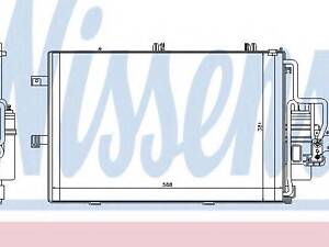 Конденсер OP COMBO(00-)1.2 i 16V(+)[OE 1850 092] NISSENS 94721 на VAUXHALL COMBO Mk II (C) фургон/универсал (F25)