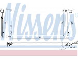 Конденсер PANAMERA(09-)3.0 HYBRID(+)[OE 970.573.111.00] NISSENS 940358 на PORSCHE PANAMERA