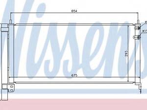 Конденсер TY PRIUS(09-)1.8 HYBRID(+)[OE 88460-47150] NISSENS 940175 на LEXUS CT (ZWA1_)