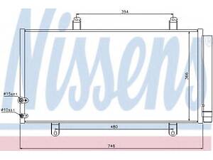 Конденсер TY TY VEHICLE US CAMRY 2.4L(+)[OE 8846006210] NISSENS 940194 на LEXUS ES (GSV4_, ACV4_)