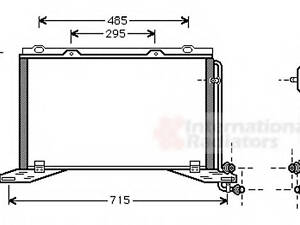 Конденсор кондиционера Mercedes E-Class W210 (95-)