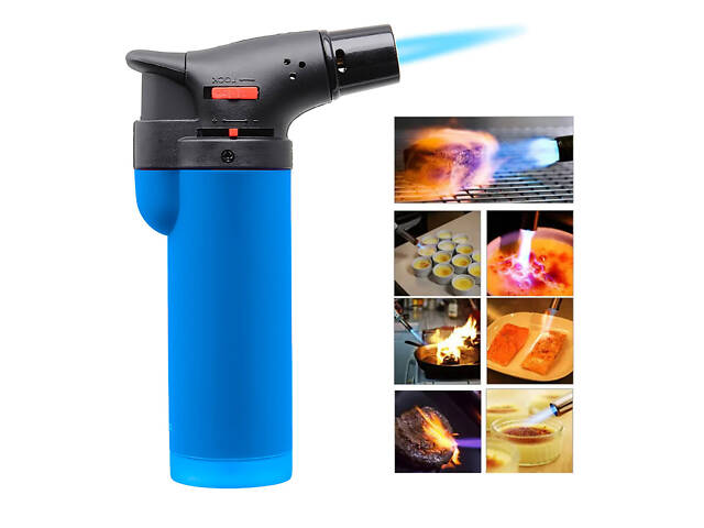 Кондитерський газовий пальник для фламбування і карамелізації страв з п'єзопідпалом Blow Torch Jet Lighter - Фото 1