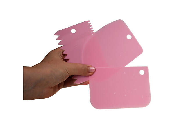 Кондитерський набір для прикрашання тортів та кексів з 7 предметів (підставка для торта, шпателі, скребки) - Фото 10