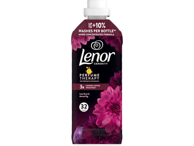 Кондиціонер для білизни Lenor Квітка лотоса та діамантовий інжир 675 мл (8700216723664) - Фото 2
