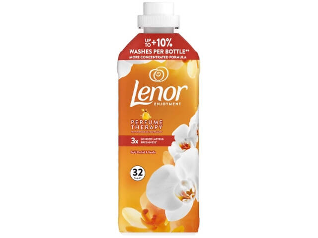 Кондиціонер для білизни Lenor Золота орхідея та ваніль 675 мл (8700216723862) - Фото 2