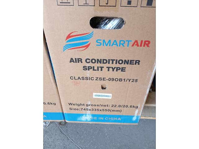 Кондиціонер SmartAir CLASSIC ZSE-09OB1/Y25 - спліт-система до 30 м² з функцією обігріву та охолодження - Фото 5
