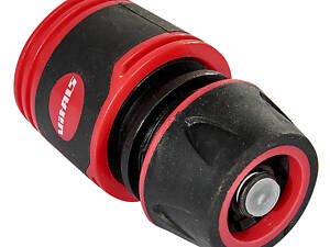 Конектор з аквастопом 1/2' для шланга 1/2' Vitals Master