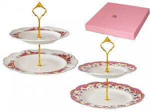 Цукерниця двоярусна SNT Катерина 30847 26.5х20.5 см біла